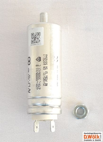 Kondensator 8,0UF-420V  2807960400  BEKO ARCELIK GRUNDIG